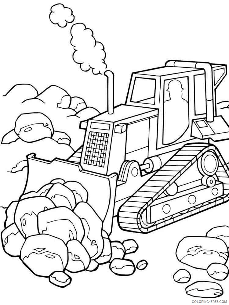 Construction Vehicles Coloring Pages for boys Printable 2020 0154 Coloring4free