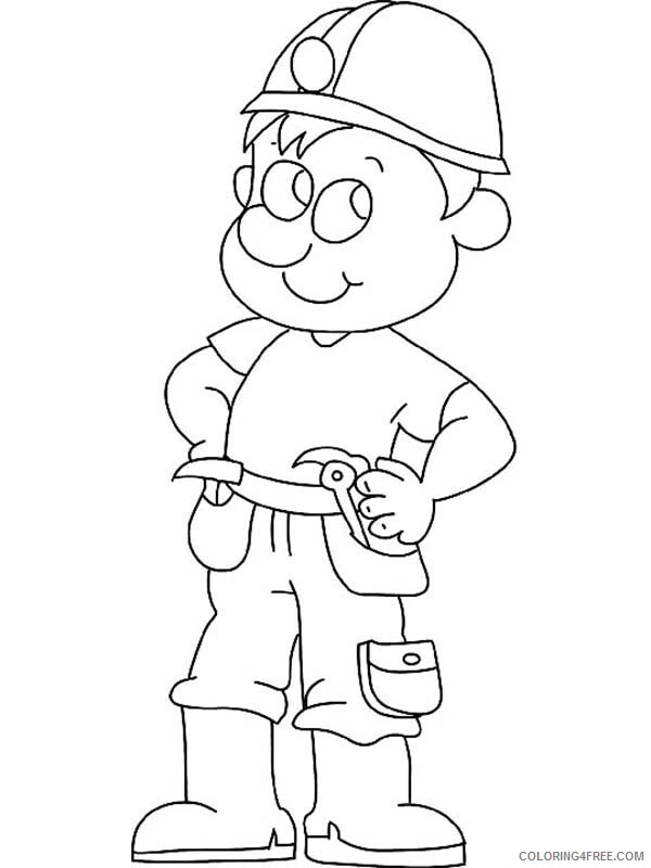 Construction Work Coloring Pages for boys Kids Printable 2020 0164 Coloring4free