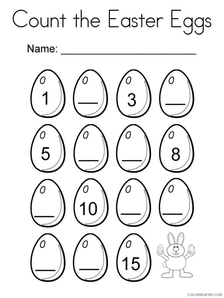 Counting Coloring Pages Educational educational counting 11 Printable 2020 1091 Coloring4free