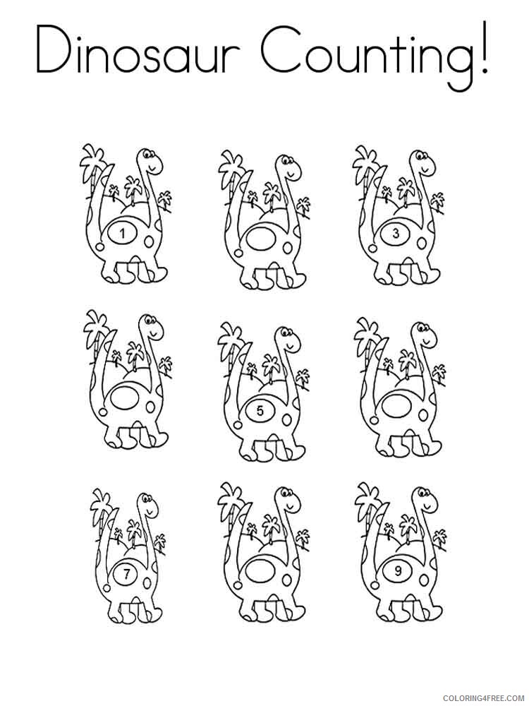 Counting Coloring Pages Educational educational counting 12 Printable 2020 1092 Coloring4free
