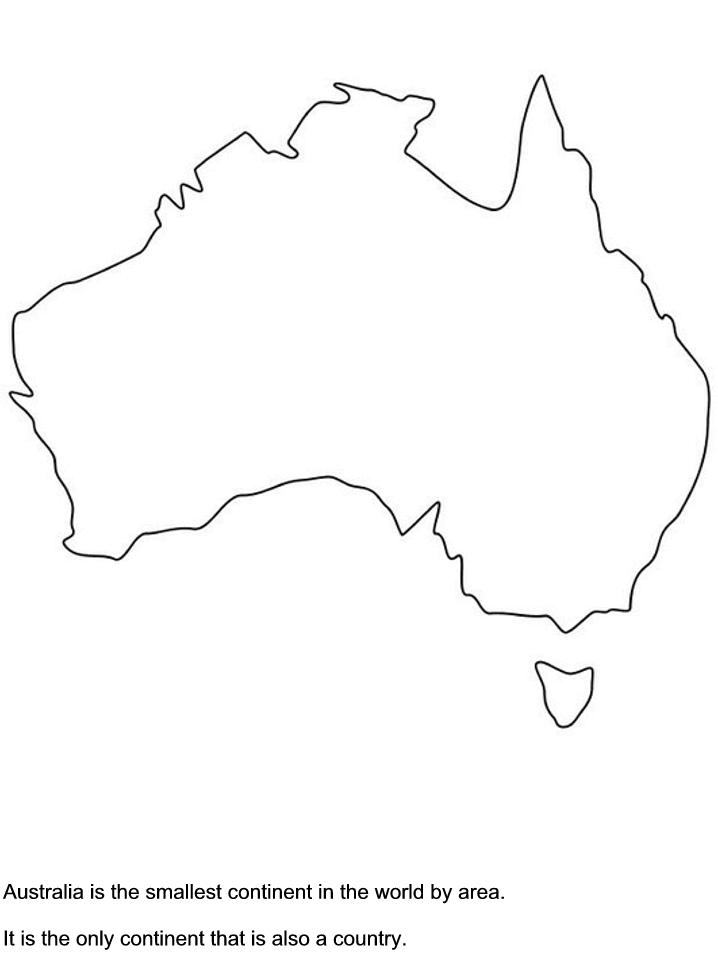 Countries of the World Coloring Pages Educational australia Printable 2020 360 Coloring4free