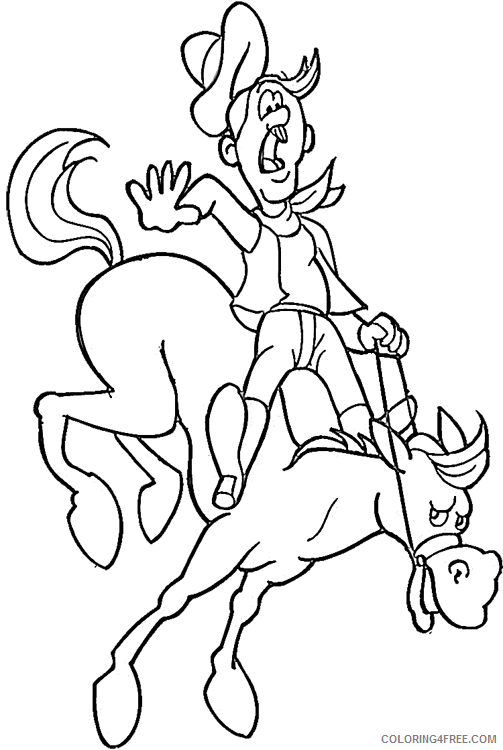 Cowboy Coloring Pages for boys Download Cowboy for Free Printable 2020 0225 Coloring4free