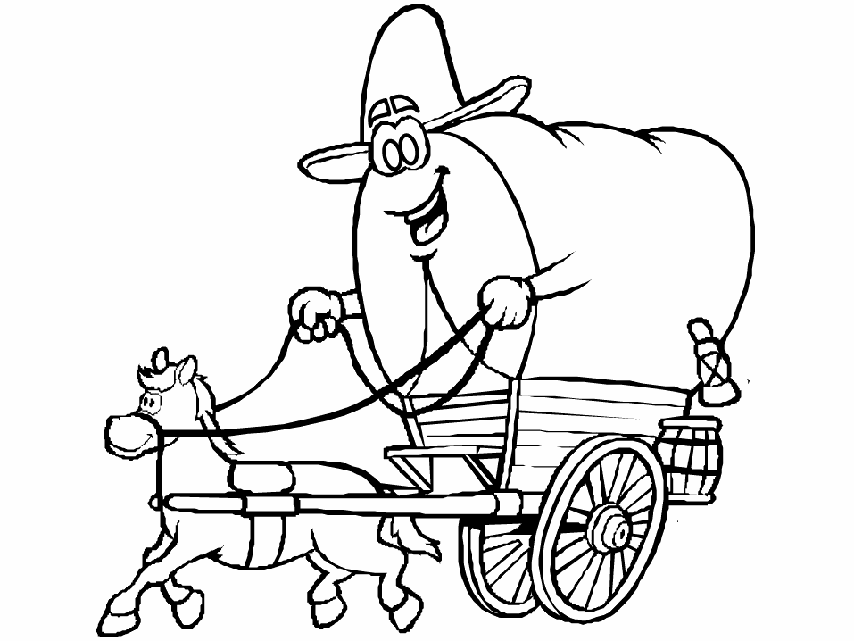 Cowboy Coloring Pages for boys cowboy 1DbJU Printable 2020 0193 Coloring4free