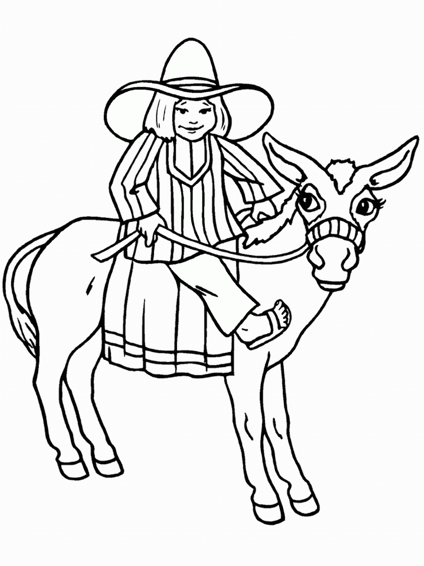 Cowboy Coloring Pages for boys cowboy_28 Printable 2020 0190 Coloring4free