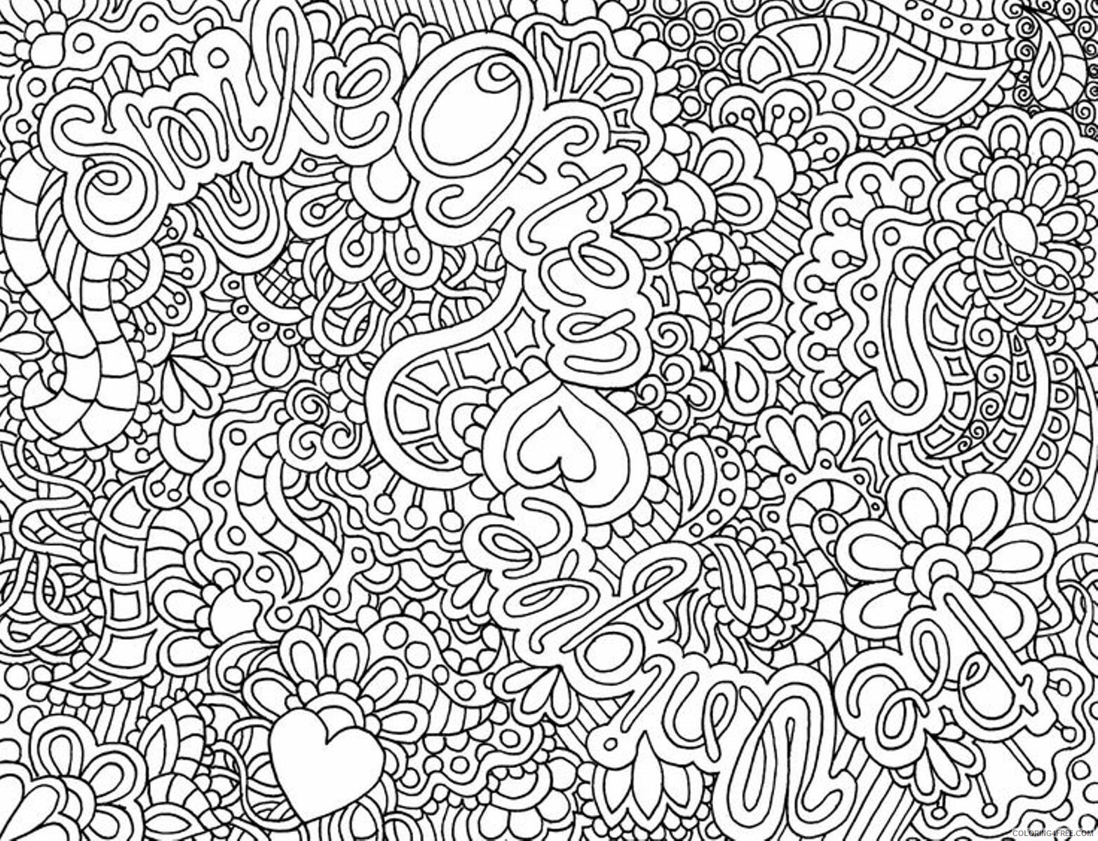 Detailed Coloring Pages Adult detailed Printable 2020 277 Coloring4free