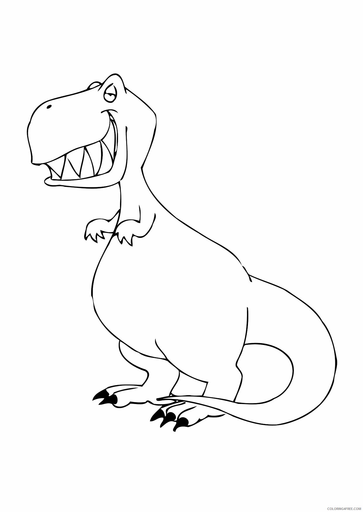 Dinosaurs Coloring Pages for boys Baby Dinosaur Printable 2020 0243 Coloring4free