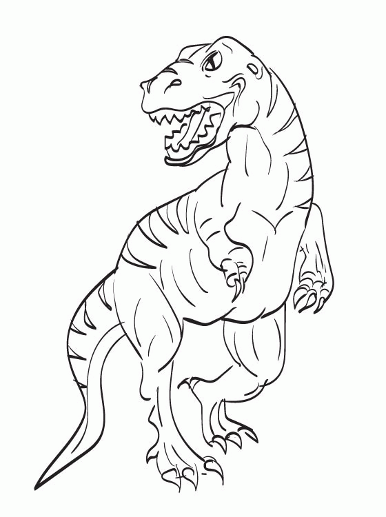 Dinosaurs Coloring Pages for boys Color Velociraptor Dinosaur Printable 2020 0253 Coloring4free
