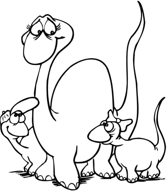 Dinosaurs Coloring Pages for boys Dinosaur Baby Printable 2020 0260 Coloring4free