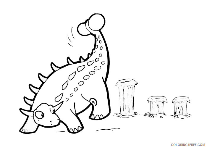Dinosaurs Coloring Pages for boys Dinosaur Printable 2020 0263 Coloring4free
