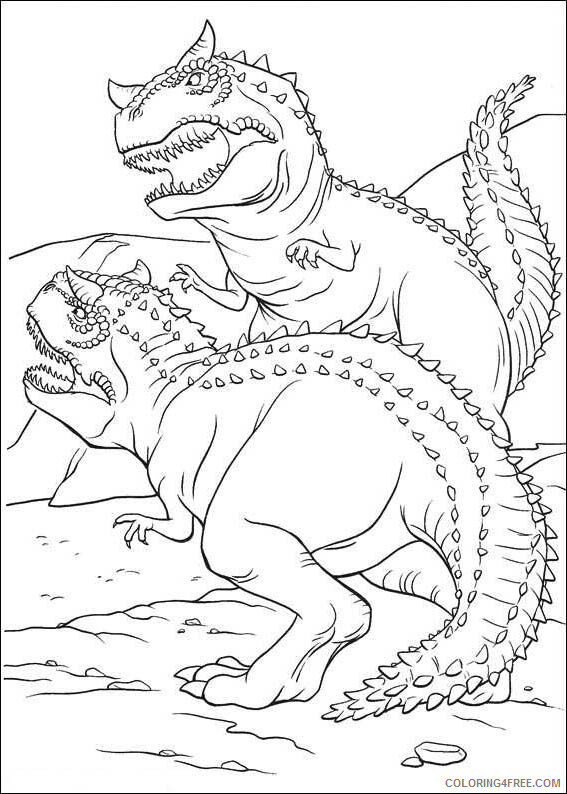 Dinosaurs Coloring Pages for boys Dinosaur for Kids Printable 2020 0266 Coloring4free