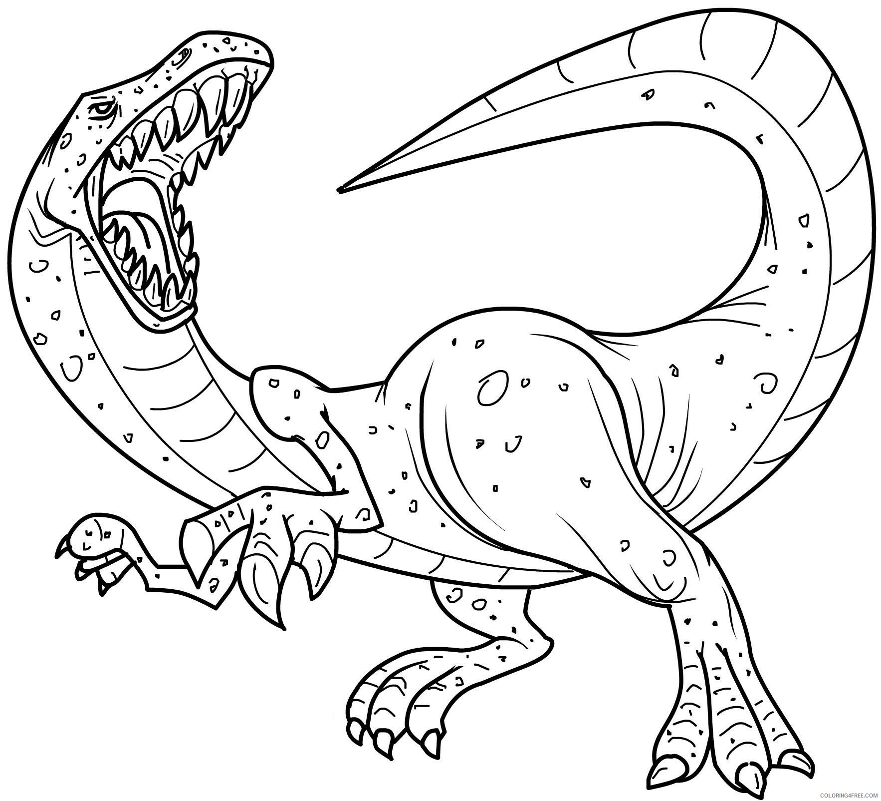 Dinosaurs Coloring Pages for boys Dinosaurs Frees Printable 2020 0300 Coloring4free
