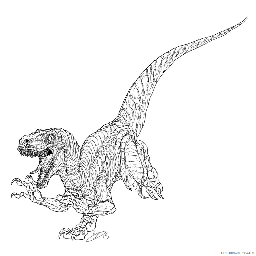 Dinosaurs Coloring Pages for boys Free Jurassic World Dinosaur Print 2020 0308 Coloring4free