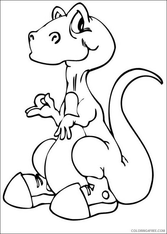 Dinosaurs Coloring Pages for boys dinosaur little dino Printable 2020 0282 Coloring4free