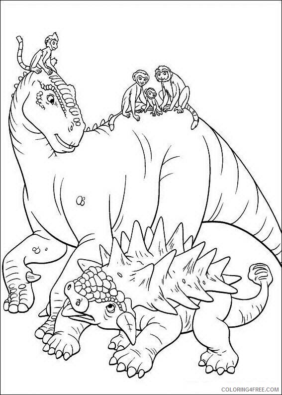 Dinosaurs Coloring Pages for boys dinosaur transport Printable 2020 0303 Coloring4free