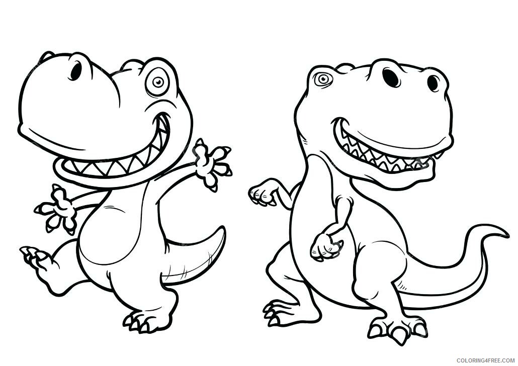 Dinosaurs Coloring Pages for boys dinosaurio paraear gratis Printable 2020 0280 Coloring4free