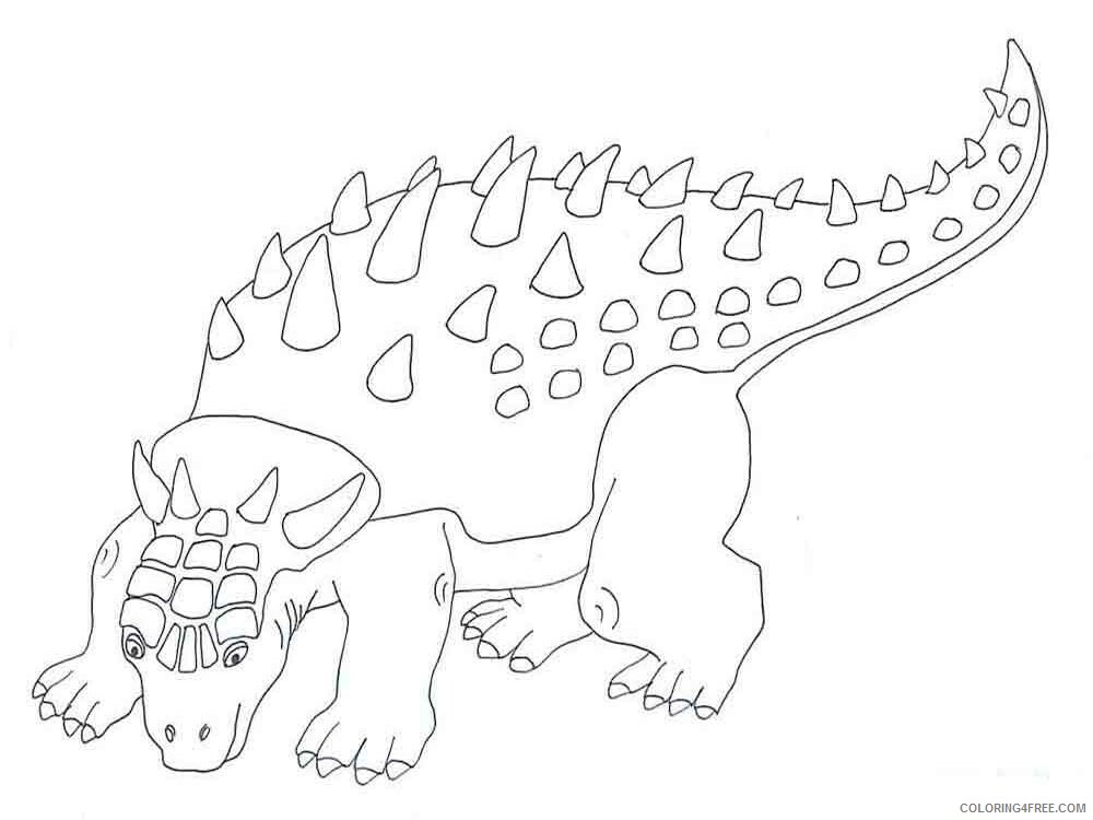 Dinosaurs Coloring Pages for boys dinosaurs 12 Printable 2020 0285 Coloring4free