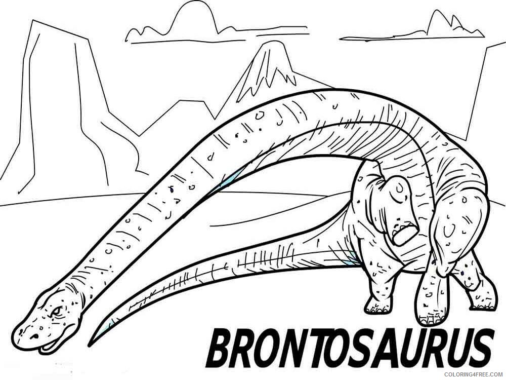 Dinosaurs Coloring Pages for boys dinosaurs 14 Printable 2020 0286 Coloring4free