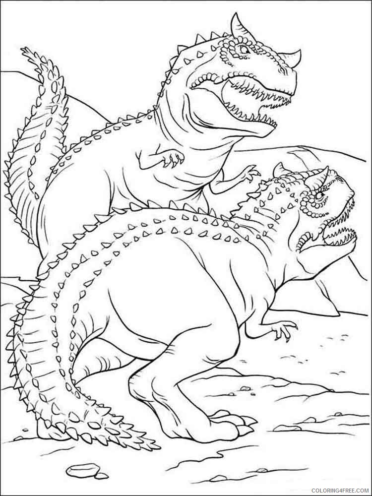 Dinosaurs Coloring Pages for boys dinosaurs 17 Printable 2020 0288 Coloring4free