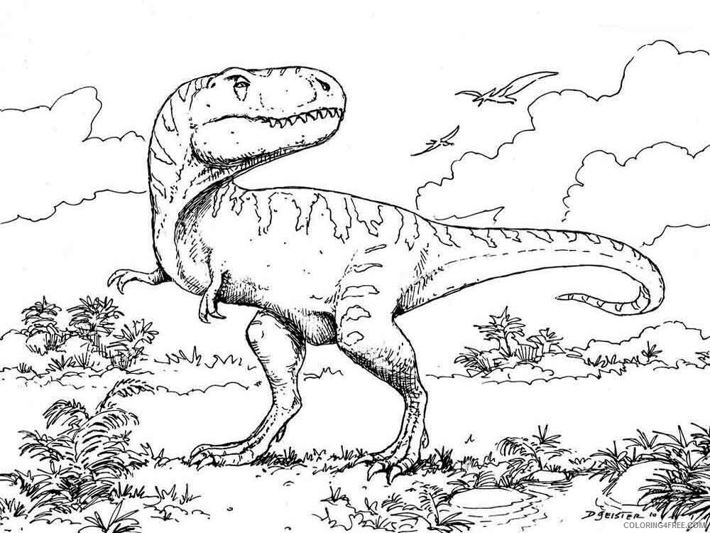 Dinosaurs Coloring Pages for boys dinosaurs 18 Printable 2020 0289 Coloring4free