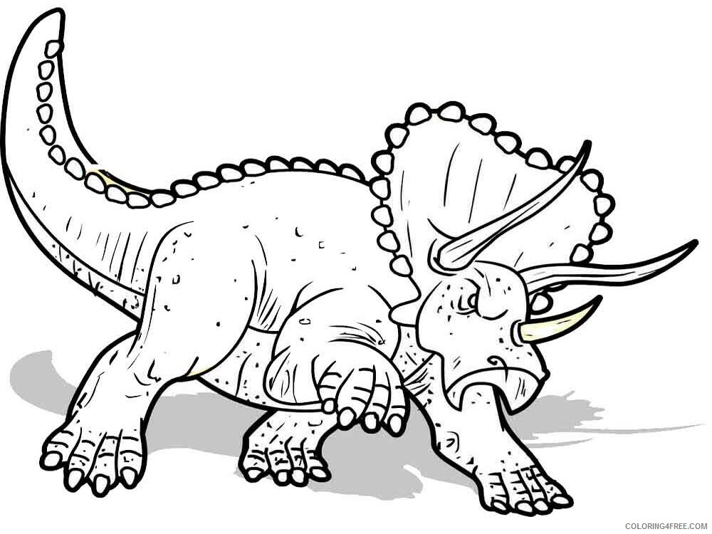 Dinosaurs Coloring Pages for boys dinosaurs 26 Printable 2020 0293 Coloring4free