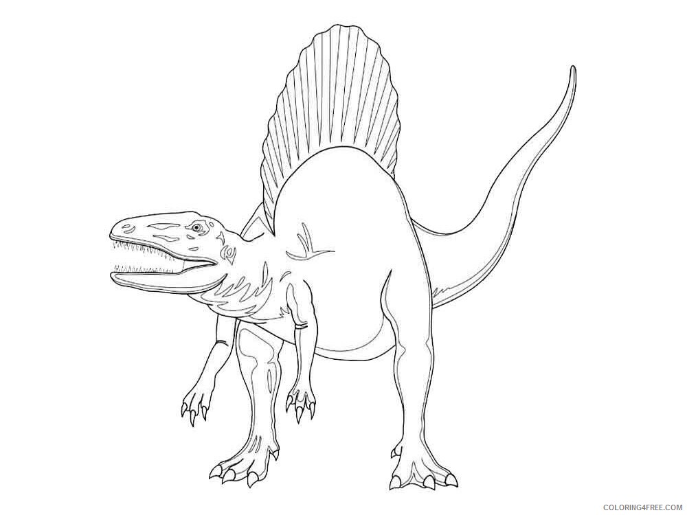 Dinosaurs Coloring Pages for boys dinosaurs 27 Printable 2020 0294 Coloring4free