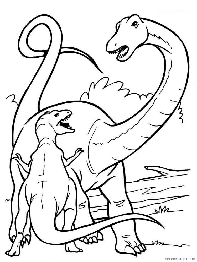 Dinosaurs Coloring Pages for boys dinosaurs 9 Printable 2020 0299 Coloring4free