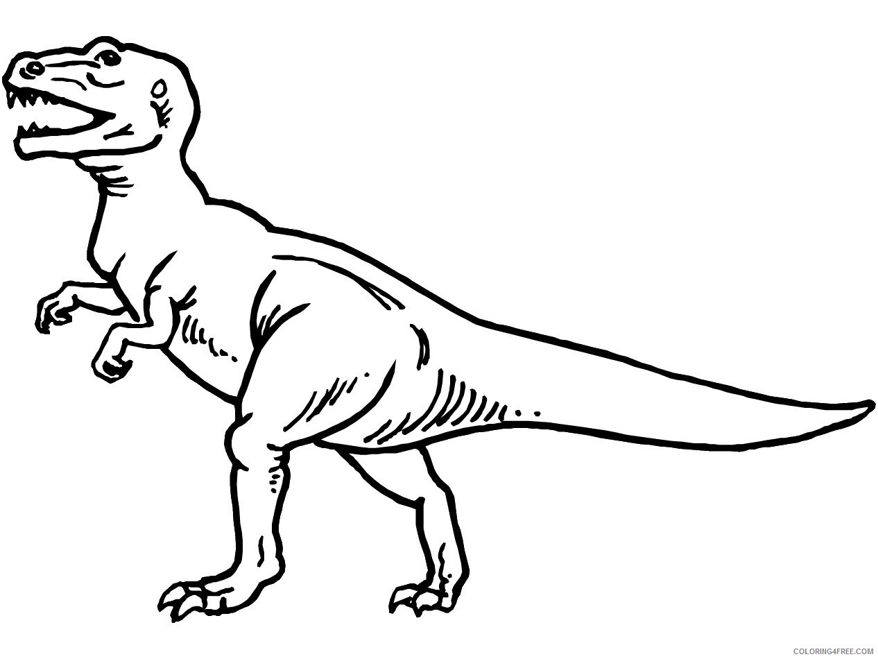 Dinosaurs Coloring Pages for boys of Dinosaurs Printable 2020 0249 Coloring4free