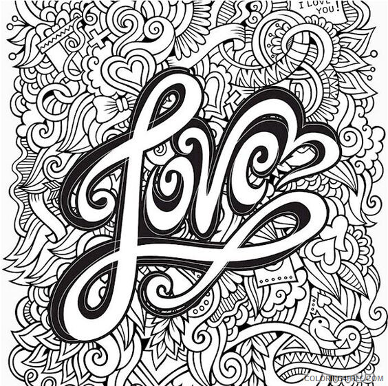 Doodle Coloring Pages Adult Doodle for Adults Printable 2020 351 Coloring4free