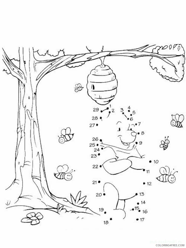 Dot to Dot Coloring Pages Educational Dot To Dot 19 Printable 2020 1411 Coloring4free