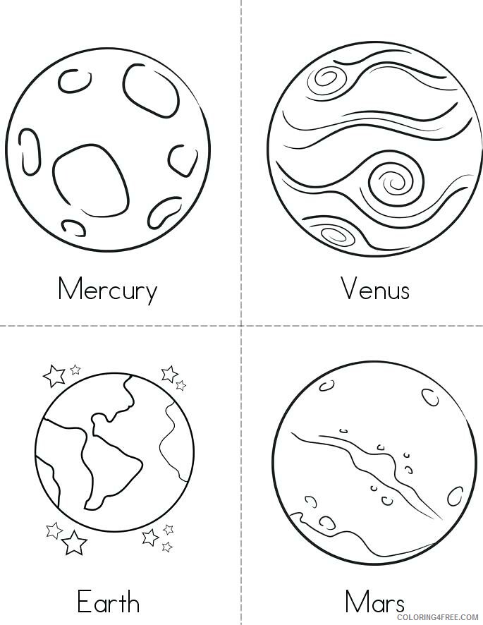 Earth Coloring Pages Educational Mercury Venus Earth Mars Worksheet 2020 1453 Coloring4free