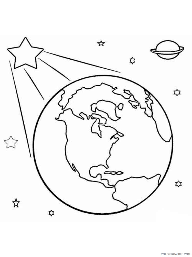 Earth Coloring Pages Educational educational earth 11 Printable 2020 1444 Coloring4free