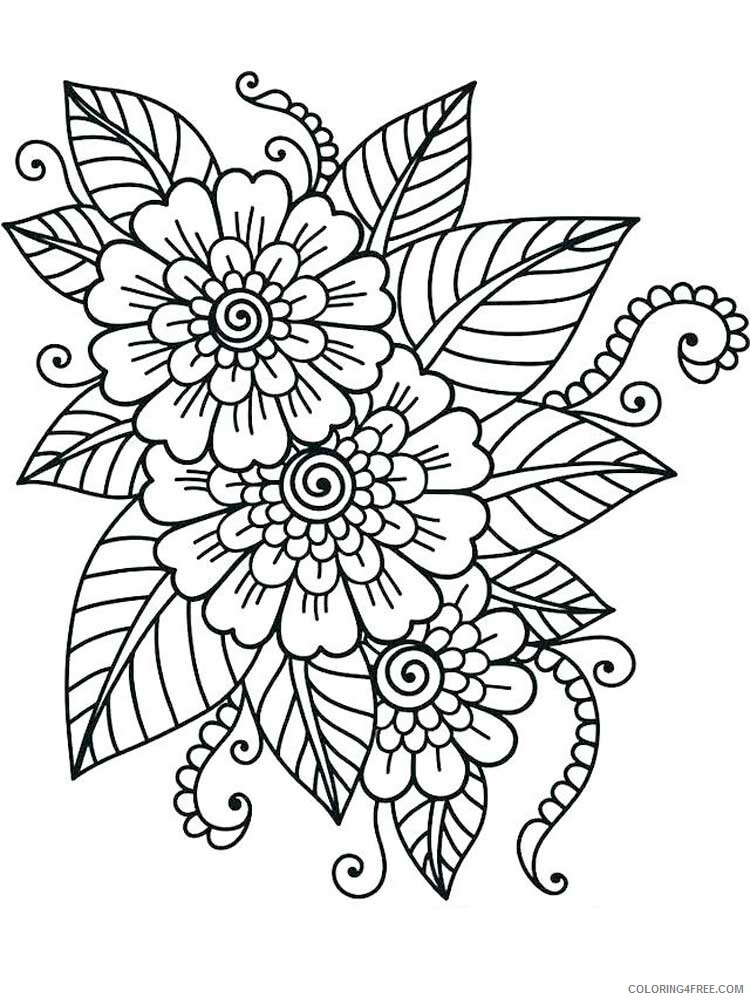 Easy for Adults Coloring Pages easy for adults 12 Printable 2020 587 Coloring4free