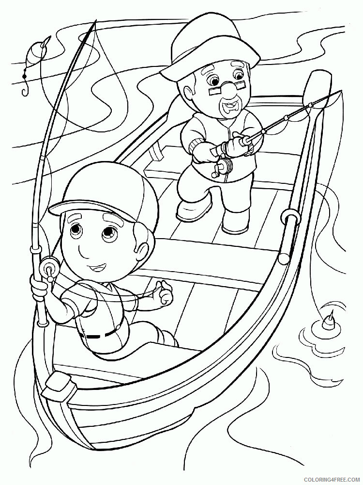 Fishing Coloring Pages for boys Fishing 4 Printable 2020 0360 Coloring4free