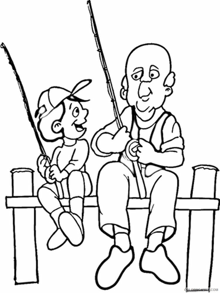 Fishing Coloring Pages for boys Fishing 6 Printable 2020 0361 Coloring4free