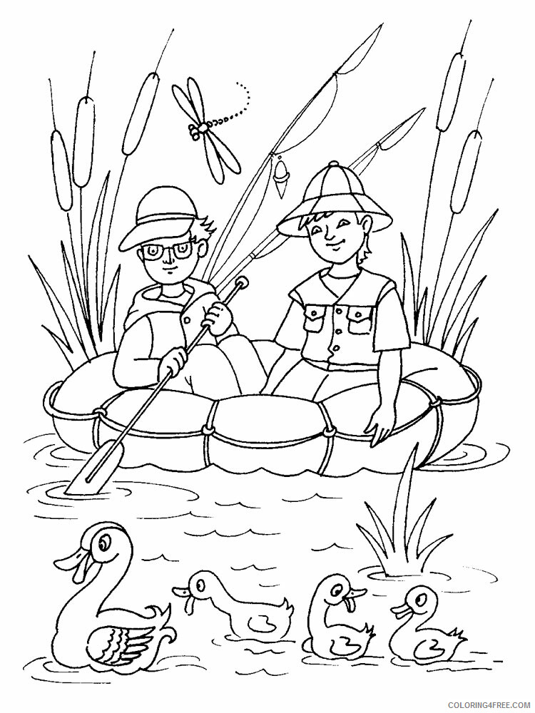 Fishing Coloring Pages for boys Fishing 9 Printable 2020 0364 Coloring4free