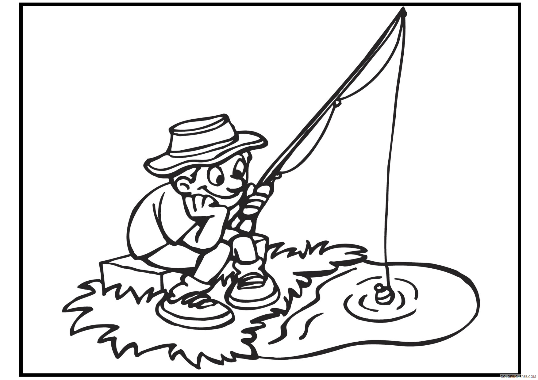 Fishing Coloring Pages for boys Free Fishing Printable 2020 0365 Coloring4free