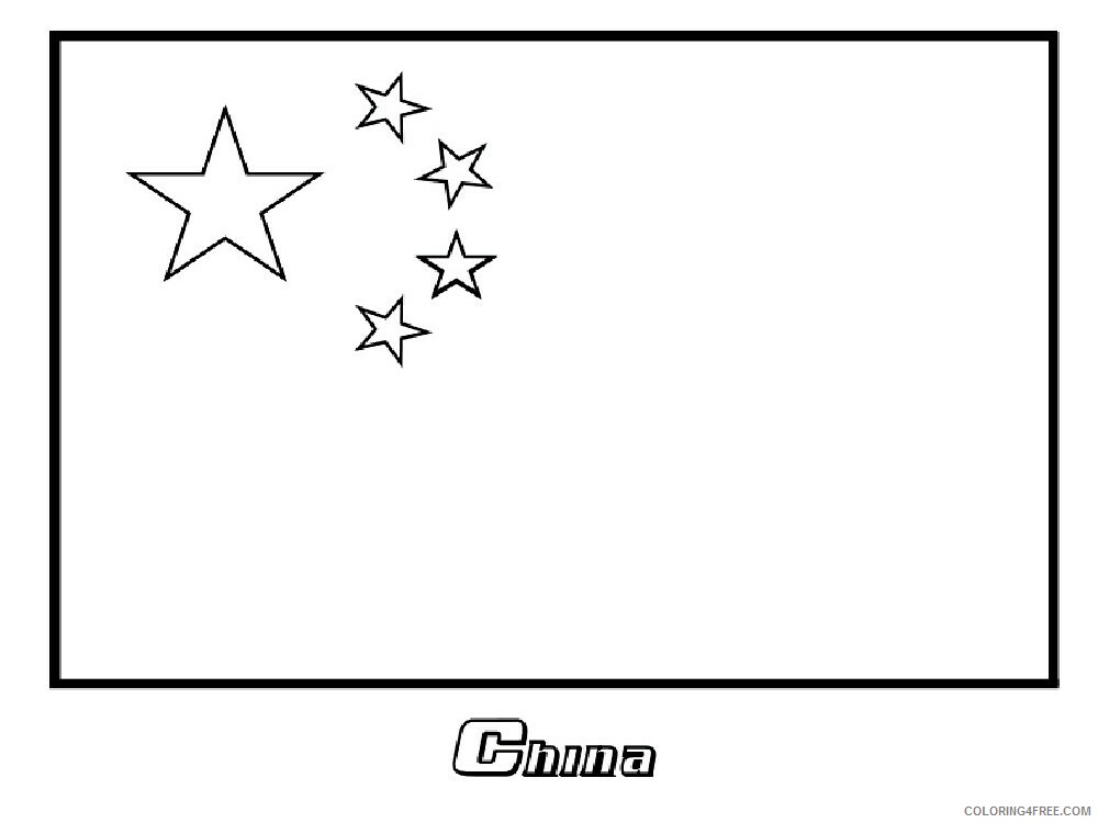 Flags of Countries Coloring Pages Educational 3 Printable 2020 1500 Coloring4free