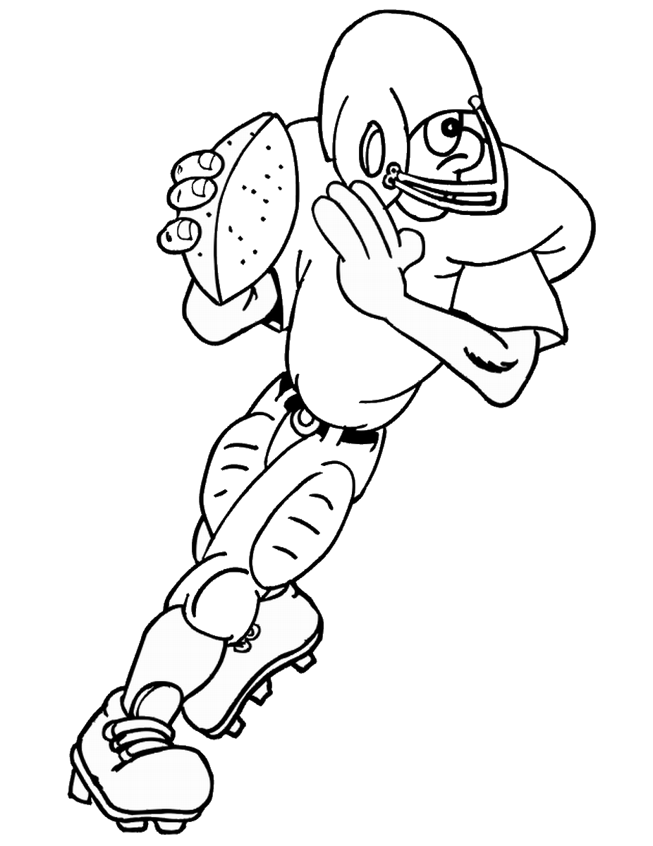 Football Coloring Pages for boys football Printable 2020 0391 Coloring4free