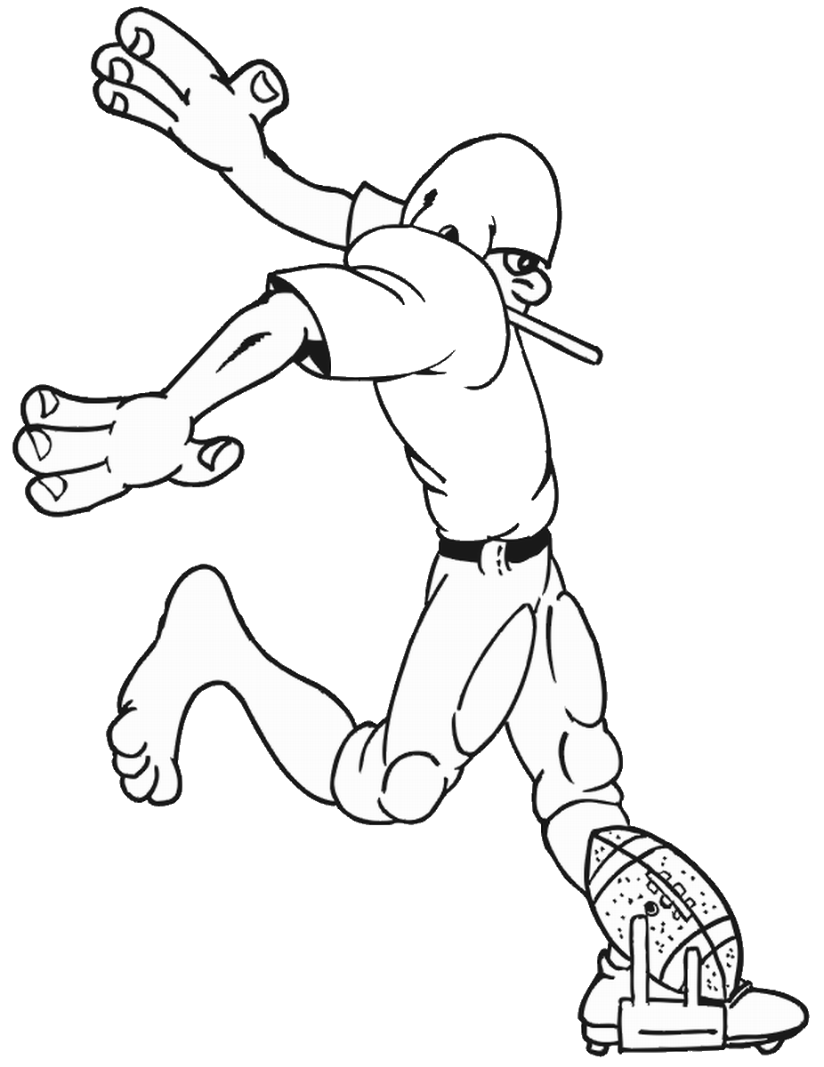 Football Coloring Pages for boys football pictures Printable 2020 0392 Coloring4free
