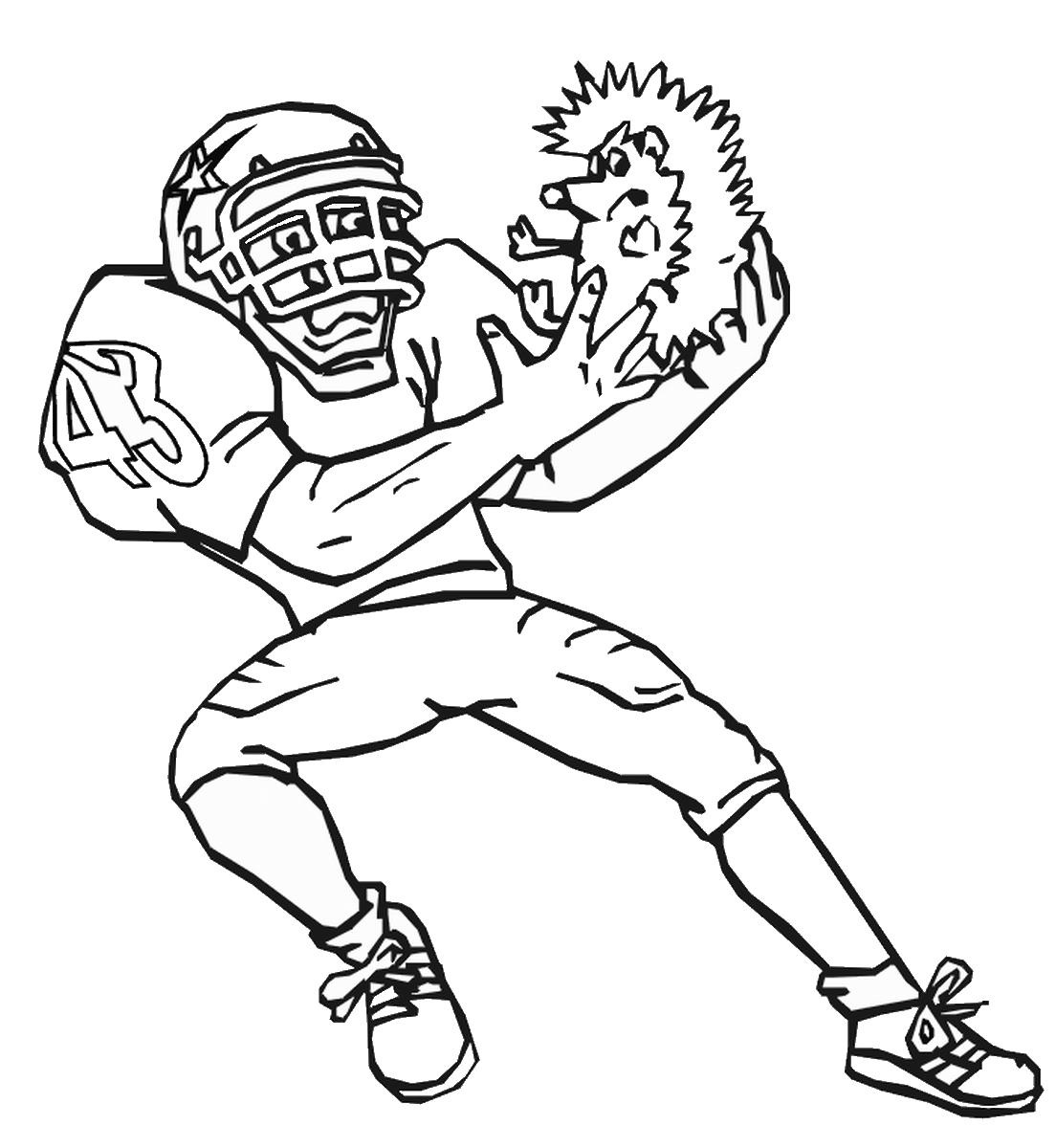 Football Coloring Pages for boys football_coloring22 Printable 2020 0387 Coloring4free