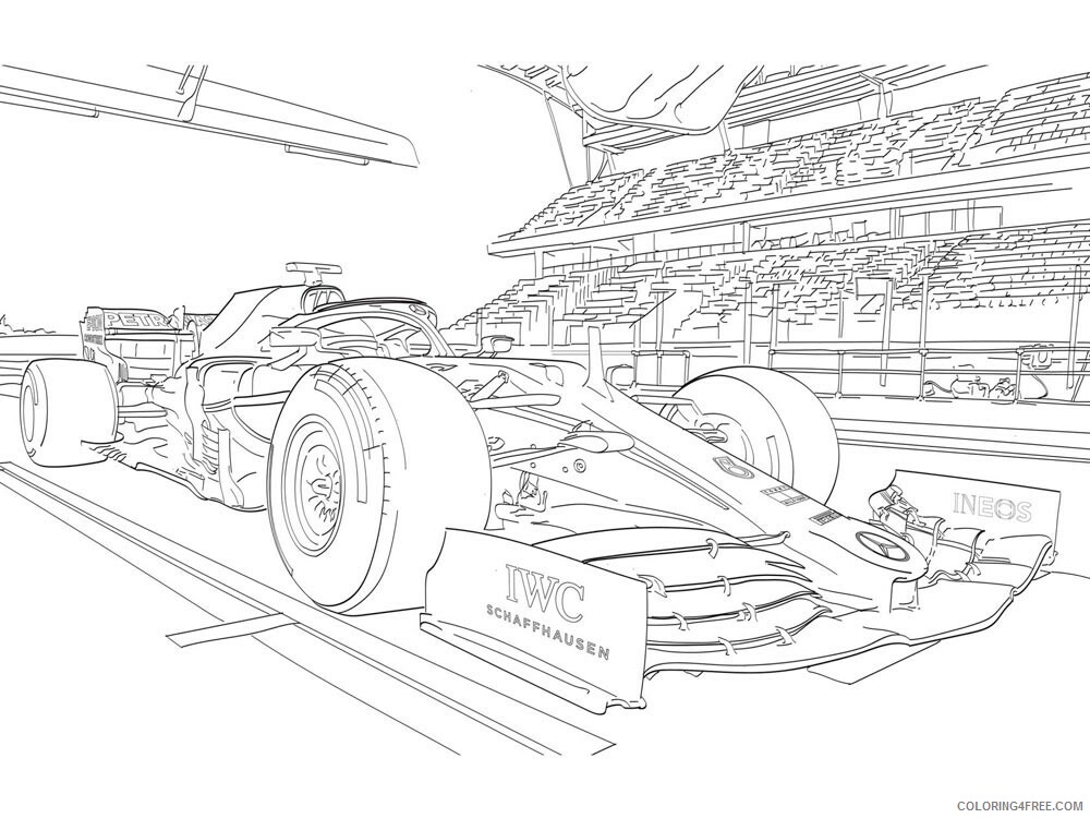 Formula Coloring Pages for boys formula 3 Printable 2020 0441 Coloring4free
