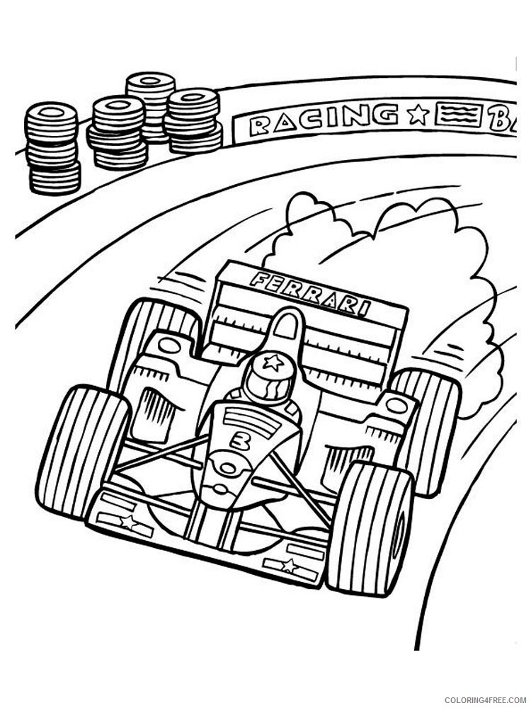Formula Coloring Pages for boys formula 4 Printable 2020 0442 Coloring4free