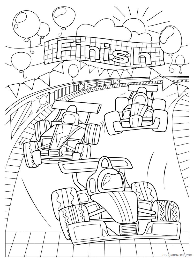 Formula Coloring Pages for boys formula 5 Printable 2020 0443 Coloring4free