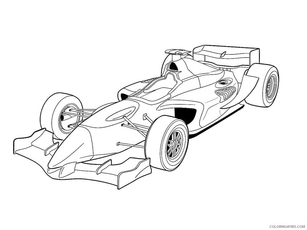 Formula Coloring Pages for boys formula 9 Printable 2020 0444 Coloring4free