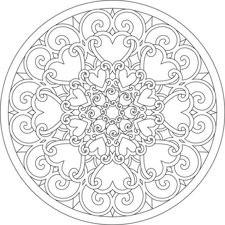 Hard for Adults Coloring Pages free hard to download Printable 2020 643 Coloring4free