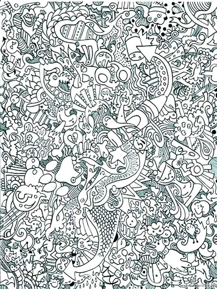 Hard for Adults Coloring Pages hard for adults 11 Printable 2020 650 Coloring4free