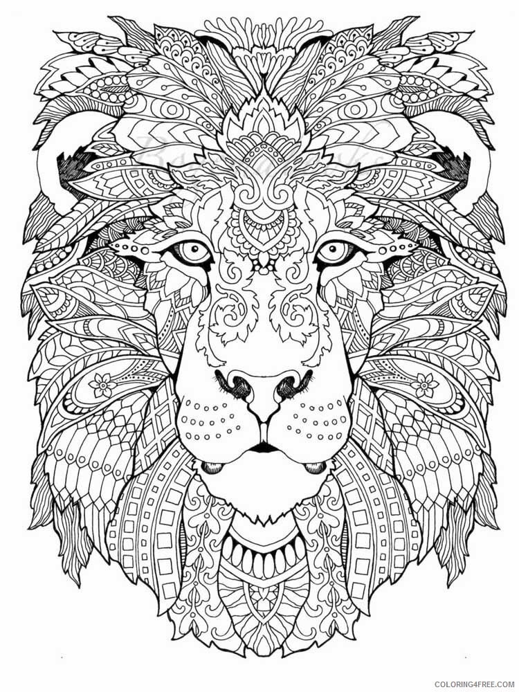 Hard for Adults Coloring Pages hard for adults 23 Printable 2020 658 Coloring4free