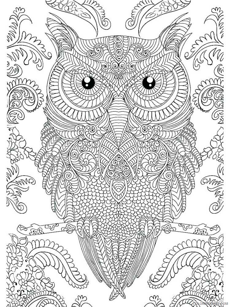 Hard for Adults Coloring Pages hard for adults 24 Printable 2020 659 Coloring4free