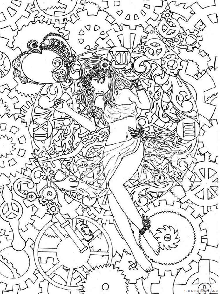 Intricate for Adults Coloring Pages intricate for adults 8 Printable 2020 683 Coloring4free