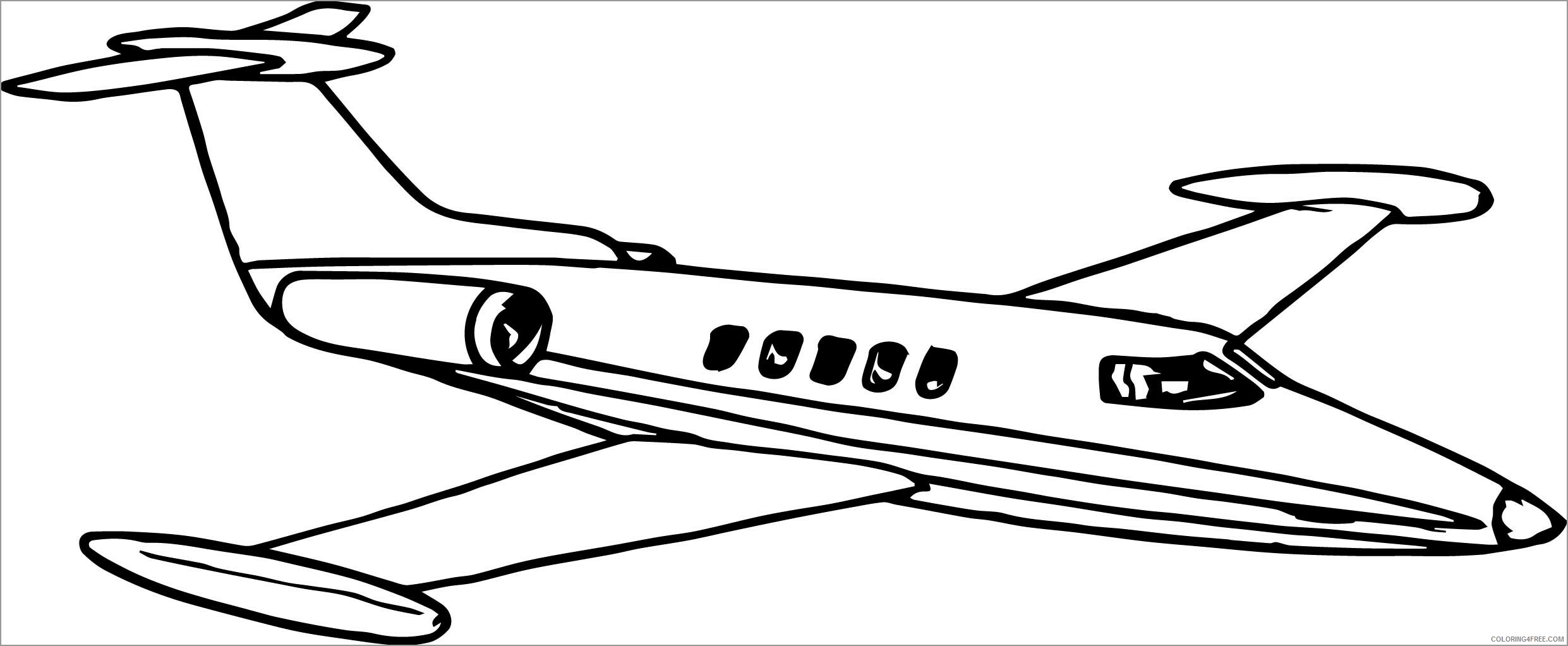 Jet Coloring Pages for boys printable jet airplane Printable 2020 0486 Coloring4free